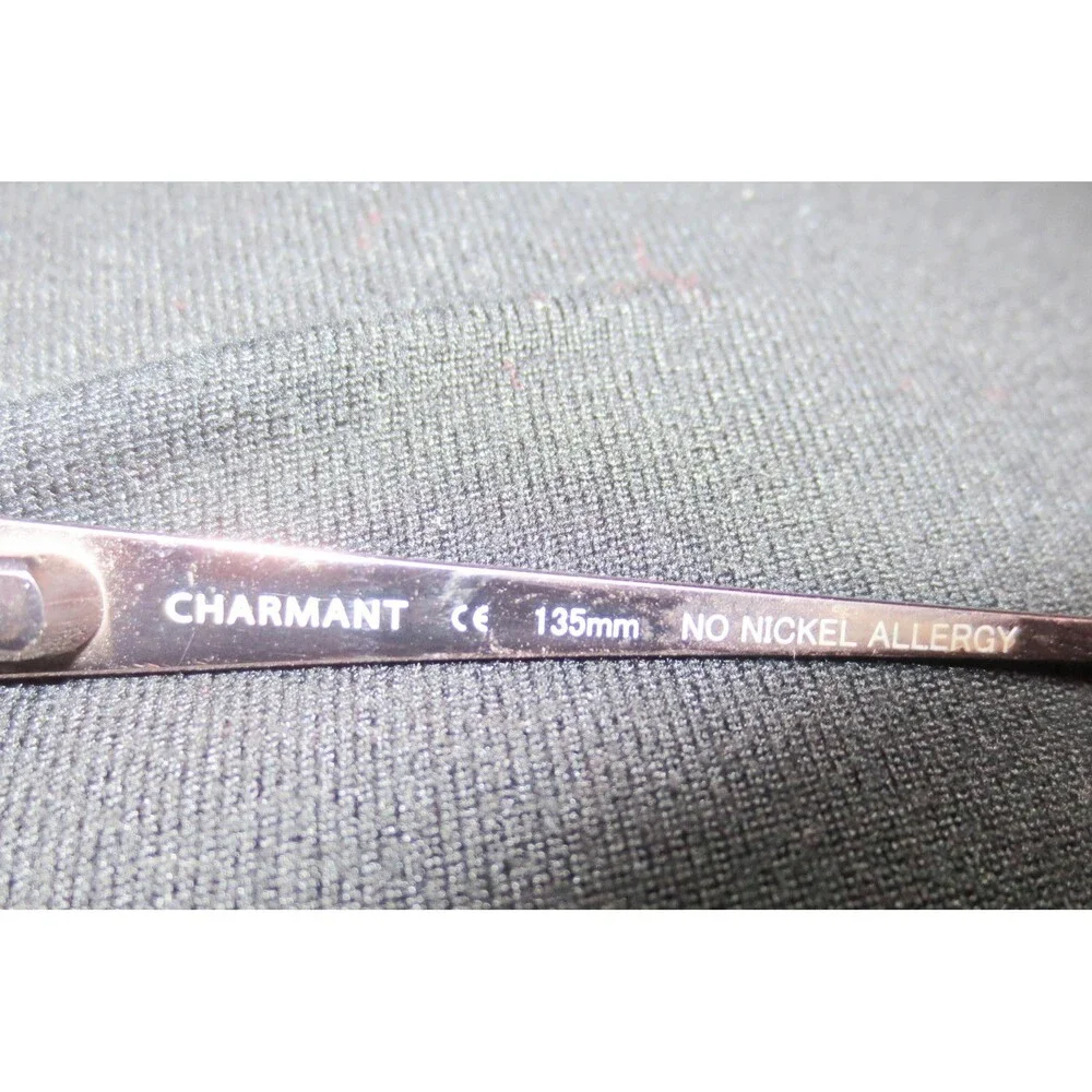 Charmant CH10850 Rose Pure Titanium Rectangular Eyeglasses Frames 52-17-135 3